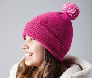 Bonnet enfant avec pompon