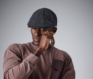 Casquette ivy en laine melton