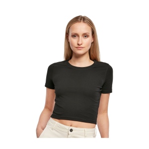 Tee-shirt femme "cropped"
