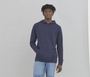 Sweat capuche en coton régénéré