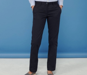 Pantalon femme chino polycoton