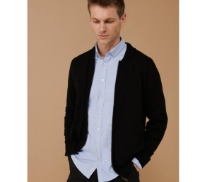 Gilet style bomber