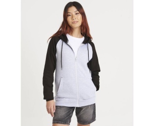 Sweat baseball zippé