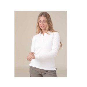 Polo manches longues femme 200