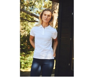 Polo piqué femme