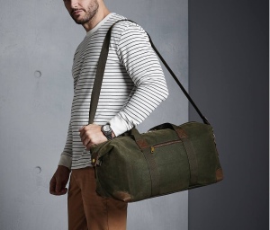 Sac fourre-tout en toile cirée traditionnel