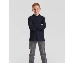 Polo enfant manches longues