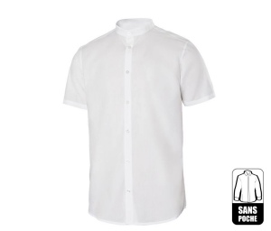 Chemisette homme col mao