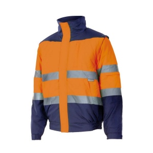 Fermeture zippée avec rabat et Velcro®