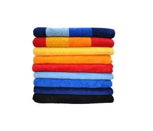 Serviette de plage en velours