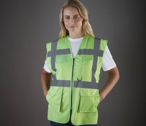 Gilet multi-fonction haute sécurité
