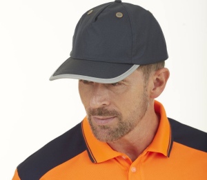 Casquette casque haute visibilité