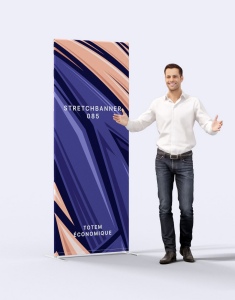 Stand éco HD 85x200 cm