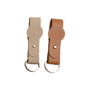 Porte-clés en cuir recyclé
