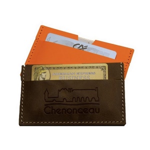 Porte-cartes de crédit en cuir recyclé
