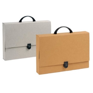 Valisette en carton recyclé