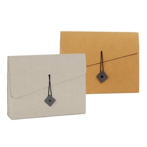 Porte-documents en carton recyclé