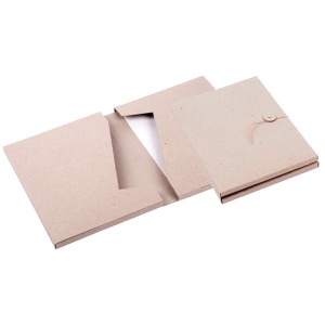 Porte-documents en carton recyclé