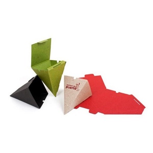 Cendrier en carton recyclé