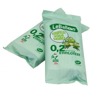 Ethylotest 0,2 g/l avec logo