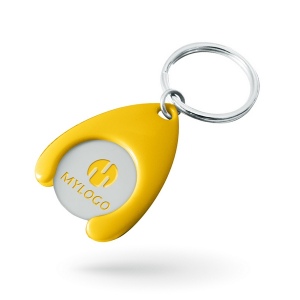 Porte-jeton ABS + jeton métal personnalisé