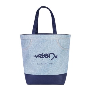Sac shopping effet jean (+Sérigraphie TC31)