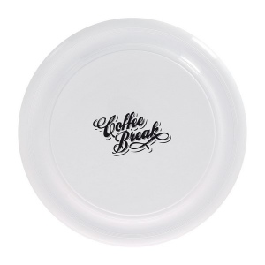 Frisbee blanc (+Tampographie TA21)