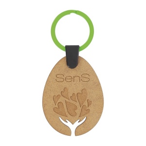 Porte-cles bois pers. <24 cm² (+Gravure laser LA21)
