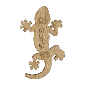 Magnet bambou 16 - 25 cm² (+Gravure laser LA21)