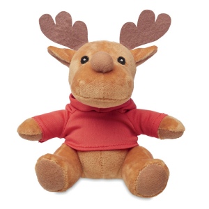 RUDOLPH - Renne en peluche avec capuche