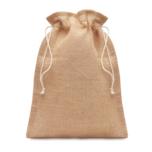 JUTE MEDIUM - Sac cadeau moyen en jute