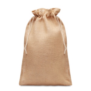 JUTE LARGE - Grand sac cadeau en jute 30x47