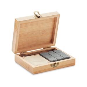 DUNDALK - Set whisky avec boîte bambou