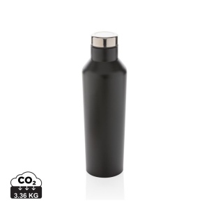 Bouteille isotherme en acier inoxydable au design moderne