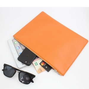 Pochette zippée 318 x 240 x 10 mm en PU