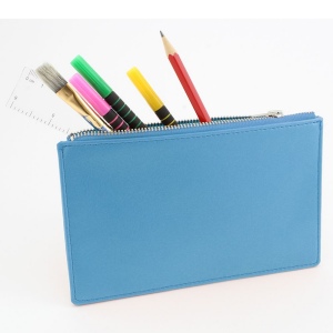 Pochette zippée 180 x 120 x 5 mm en PU