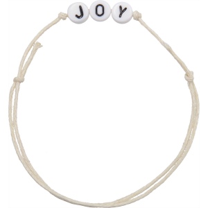 Bracelet alphabet acrylique