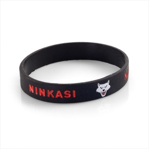 Bracelet silicone classique - PUHT logo débossé
