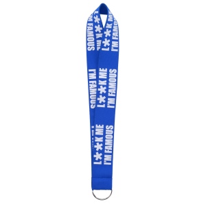 Lanyard élastique sérigraphie