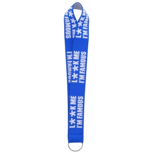 Lanyard élastique tissé