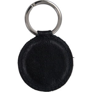 Porte-clés simili cuir - rond ou carré- made in france