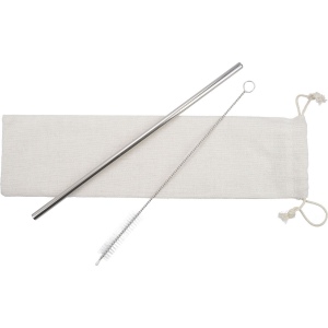 Paille en inox
