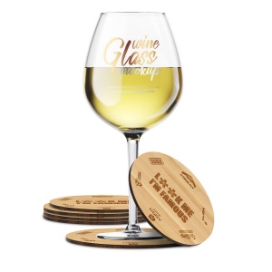 Sous-verre en bambou