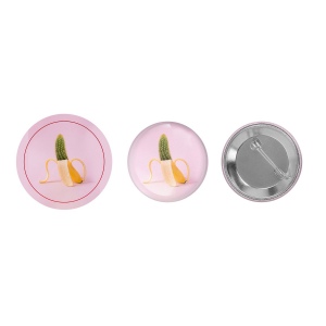 Badge bouton - made in france - 100 mm