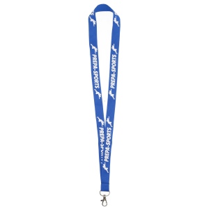 Lanyard marquage relief effet mousse - 25 mm