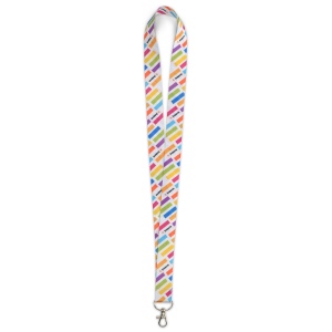 Lanyard sublimé recto/verso 6/7 jours - 15 mm