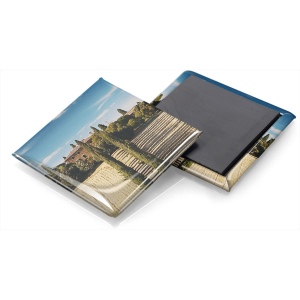 Magnet bouton carré - made in france - 52x52 mm