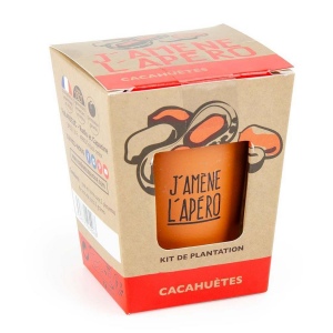 Kits message cadeau - j'amène l'apéro - cacahuètes