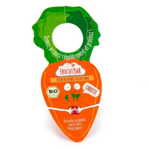CARTE ENSEMENCÉE FORME CAROTTE