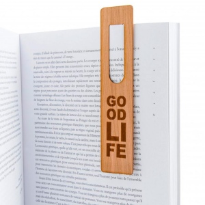 MARQUE-PAGES EN BOIS